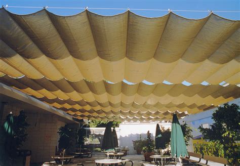 metal fabric canopy moving across porch|slide wire shade canopy.